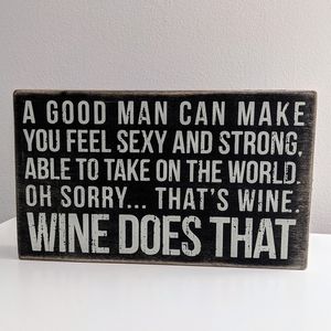 🍷Wine Decor Sign